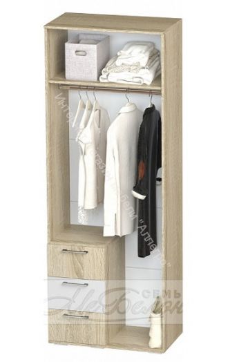 Шкаф двустворчатый "Белладжио" ШК-12 (БТС)
