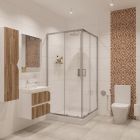 Душевое ограждение NG-6688-08 (80*80*195) квадрат Nova Niagara