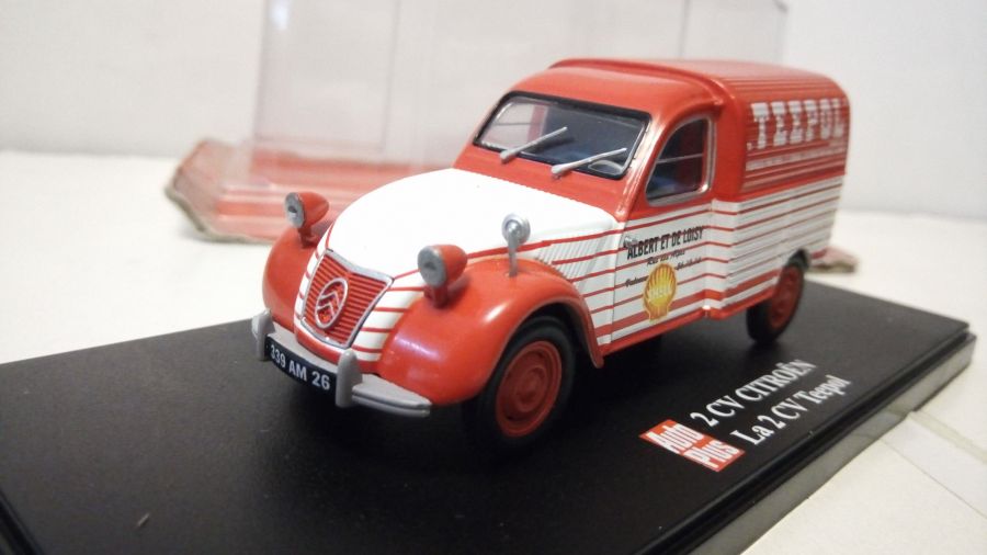 CITROEN 2 CV Teepol  (ELIGOR-HACHETTE) 1/43