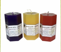 Свеча для гадания зеленая