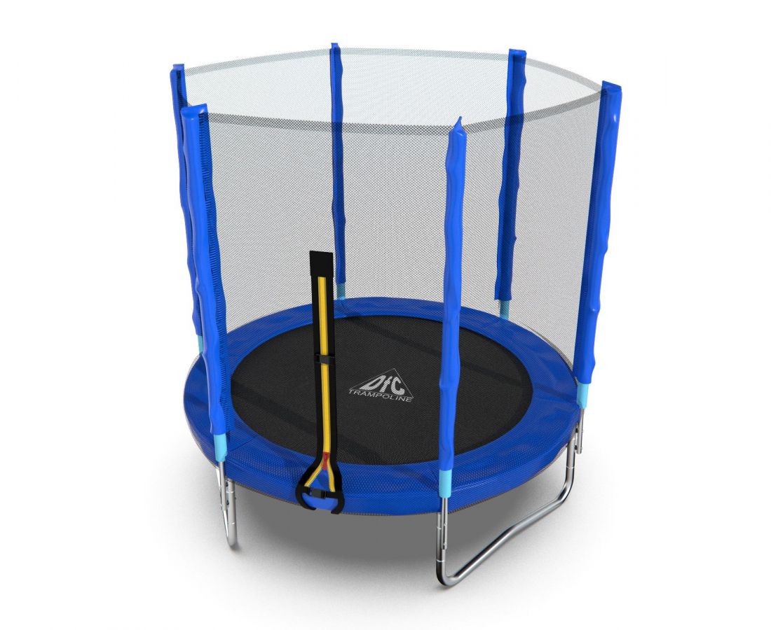 Батут DFC TRAMPOLINE FITNESS с сеткой 6FT-TR-LG, 6FT-TR-B