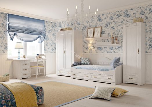 Кровать с ящиками "Прованс" (спальня)