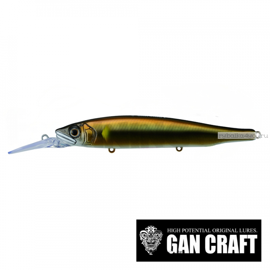 Воблер Gan Craft Rest 108 108 мм / загул. 1-1,5 гр / 14 гр / цвет: 004