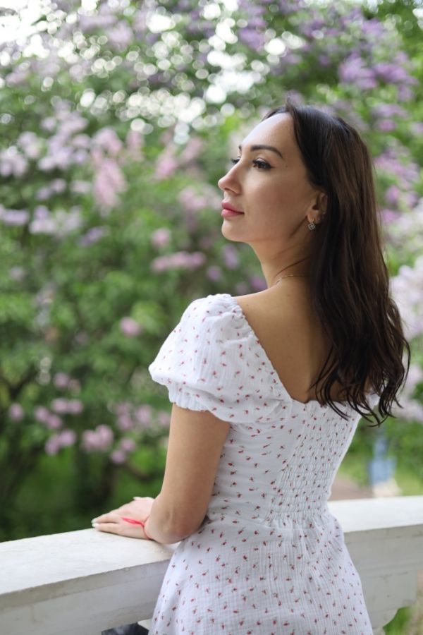 Платье Tenere из муслина в цветочек