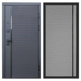 Входная дверь Termo-door Black line PORTE Грей Софт