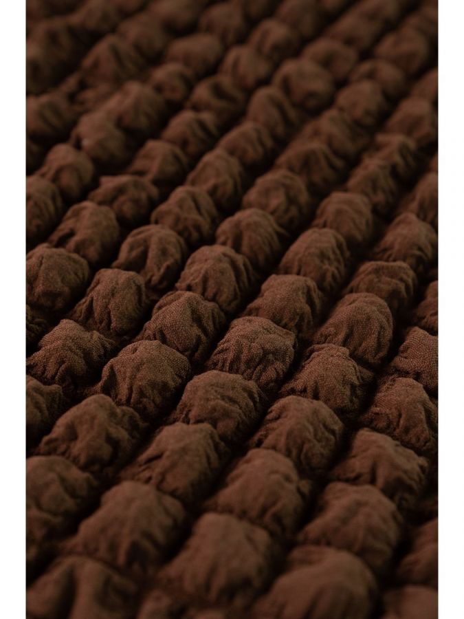 Чехол на кресло без оборки 1 шт., Шоколад