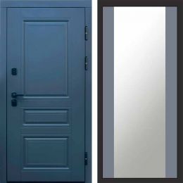 Входная дверь Termo-door Орегон Графит Зеркало Грей Софт