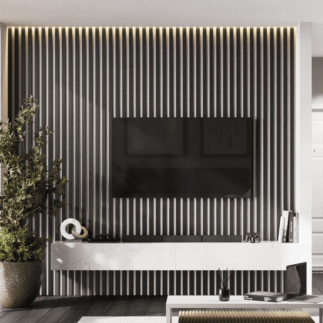 Рейка интерьерная МДФ Ликорн РП-2.16.2800