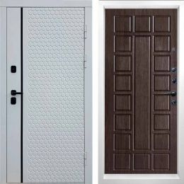 Входная дверь Termo-door SIMPLE WHITE Престиж Венге