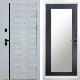 Входная дверь Termo-door SIMPLE WHITE Зеркало триумф венге