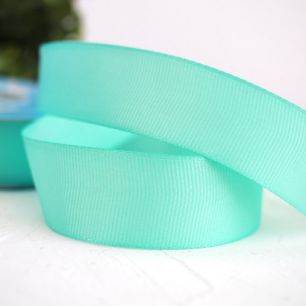 Лента репсовая 25 мм Мятная