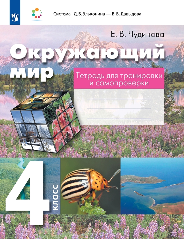 Чудинова Е.В. Тетрадь для тренировки и самопроверки по окружающему миру. 4 класс