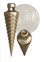 Маятник "Энергопирамида", латунь