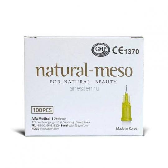 Игла Natural-meso 30G 0,30*4мм 1шт.