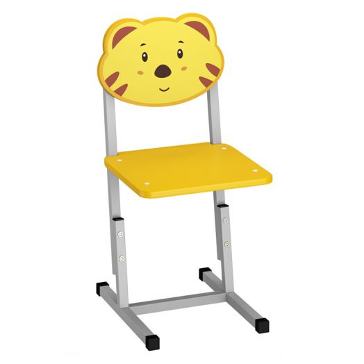 РСН-012-03 Стул детский "Тигренок" Фанера/Металл