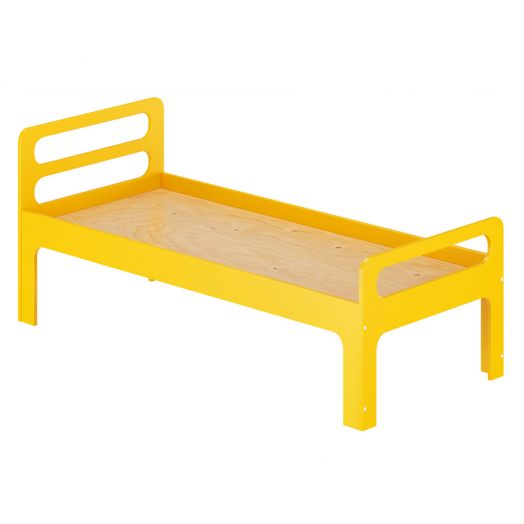 РСН-0066-04 Кровать Детская "Мила" Фанера (цвет Желтый)