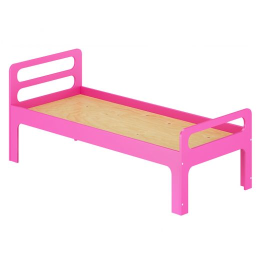 РСН-0066-03 Кровать Детская "Мила" Фанера (цвет Розовый)