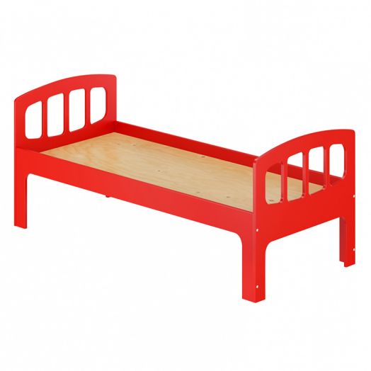 РСН-0065-09 Кровать Детская «Ангелина» Фанера (цвет Красный)