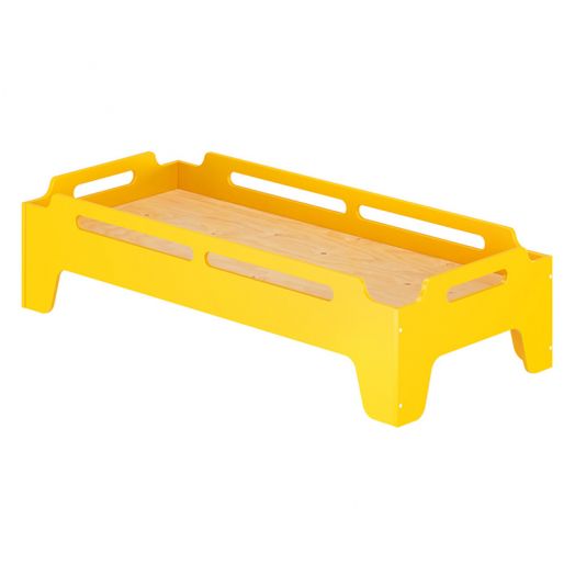 РСН-00КШ-04 Кровать Детская Штабелируемая "Пирамида" Фанера (цвет Желтый)
