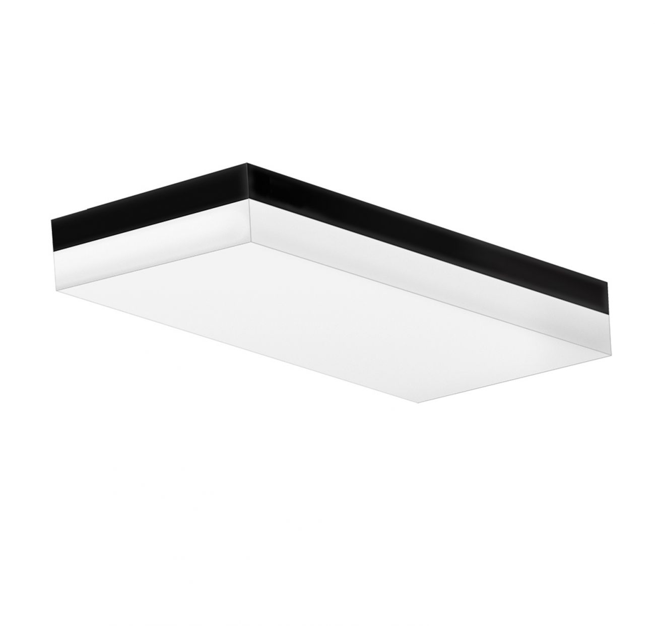 Прямоугольный LED-светильник LUMO-CUADRO-830x310x130-40Вт (IP40/IP20, 4000К,белый, подвесной)