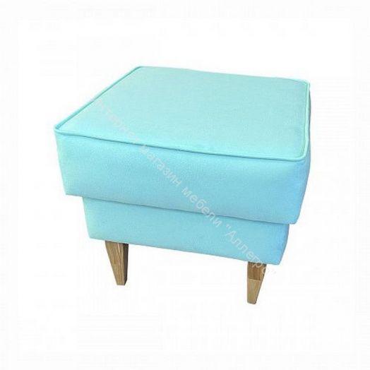 Банкетка Шарлиз, тифани/ножки дерево