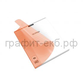 Тетрадь А5 96л.кл.ErichKrause CoverPrо Neon пластик ассорти 56400/56401/56402/56403