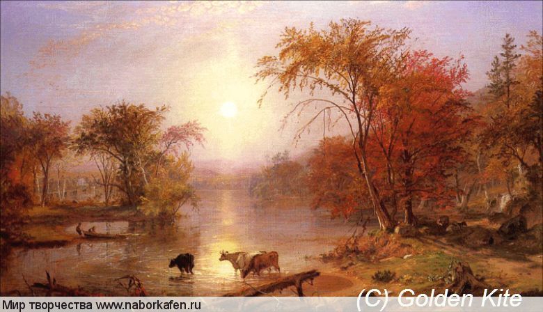 Набор для вышивания "1688 Indian Summer - Hudson River"