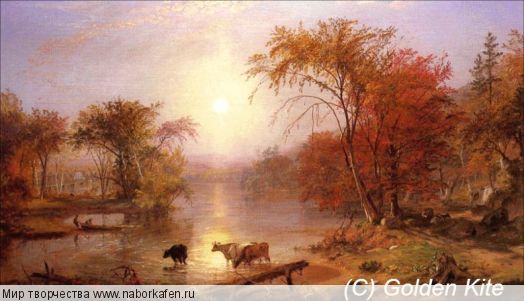 Набор для вышивания "1688 Indian Summer - Hudson River"