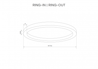 Кольцевой Led светильник RING IN