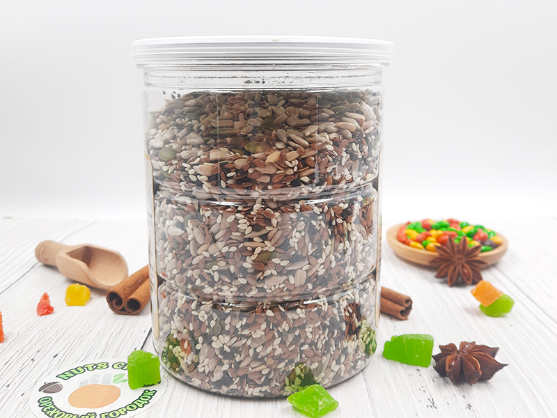 Смесь семян для салатов в банке 500гр