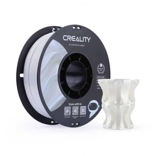 PLA Пластик для 3Д принтеров CREALITY CR-Silk 1.75mm 1кг Белый