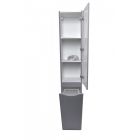 Колонна универсальная Бергамо с корзиной, серая, Style Line