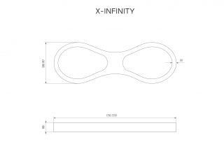 Светодиодный LED-светильник X-INFINITY