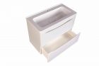 Тумба подвесная Бергамо 70 белая Style Line