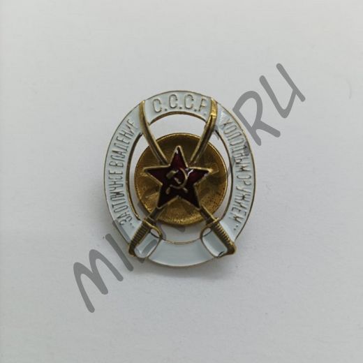 Знак За отличное владение холодным оружием (копия)