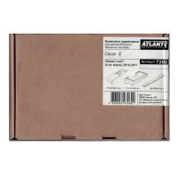 Багажник на крышy Nissan Leaf 1 (2010-2017), Атлант, прямоугольные дуги, опора E