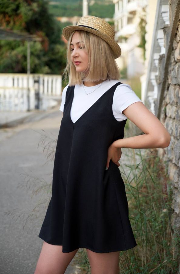 Платье Agio черное