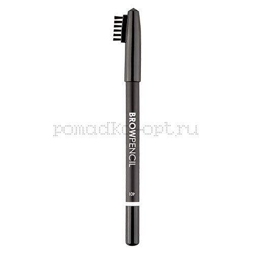 Карандаш для бровей Lamel Professional - Eyebrow liner 401 Черный