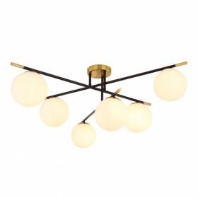 Потолочный Светильник Arte Lamp A2224PL-6BK Черный,Металл / Арт Ламп