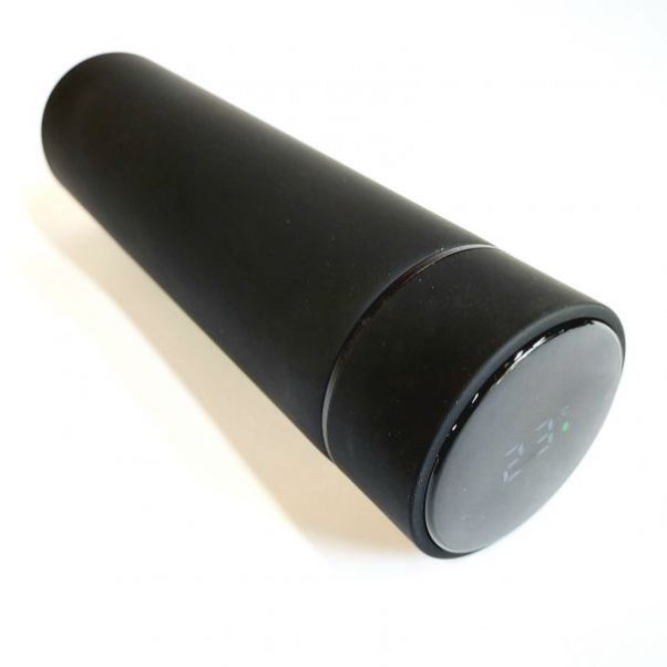 Термос Confident Soft Led черный