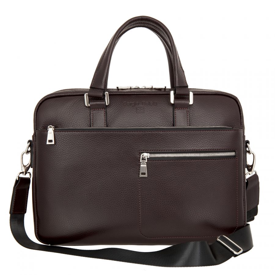 Деловая сумка Sergio Belotti 7027 Napoli dark brown