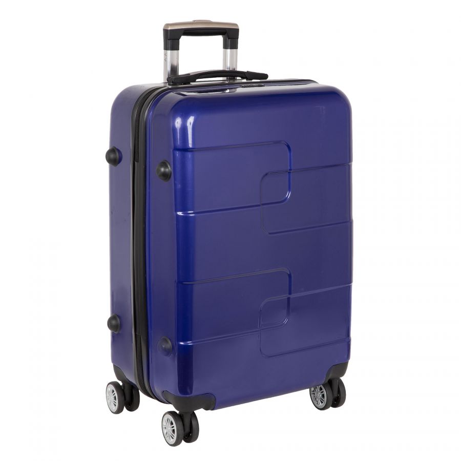 Чемодан ABS средний Р110(2-ой) 24" (Синий) POLAR S-4615011024042