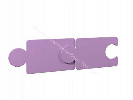 Кровать Мозаика 800*1900 на ламелях с ящиками и бортиками, млечный дуб/ирис