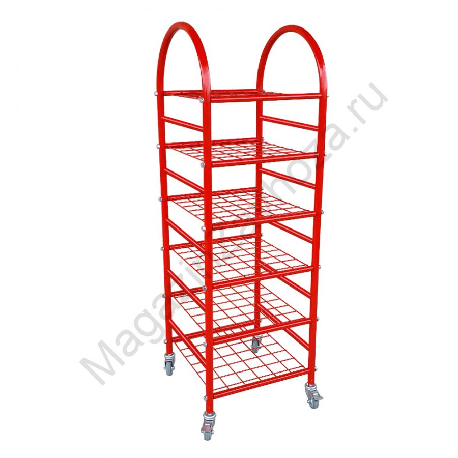 СТЕЛЛАЖ МЕТАЛЛИЧЕСКИЙ 17 (6 ПОЛОК)