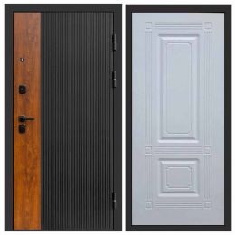 Входная дверь Termo-door Престиж BLACK Мадрид Белый Софт