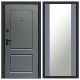 Входная дверь Termo-door Верона Грей Зеркало Грей Софт