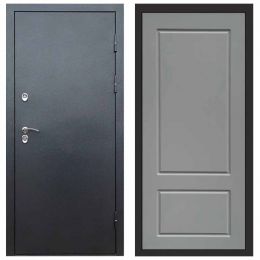 Входная дверь Termo-door Техно Графит Марсель Грей Софт