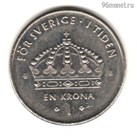 Швеция 1 крона 2001 B