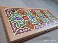 Нарды печать Восточные , бук, средние