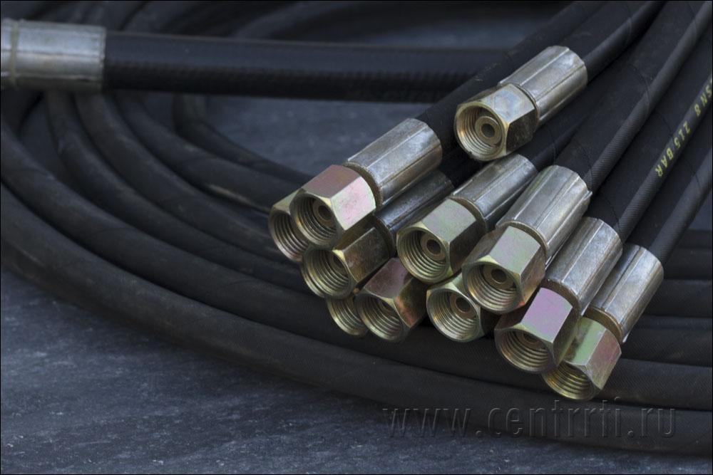 Рукав РВД 10-330атм-1450мм (М18*1.5) (прямой)